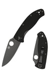 Spyderco Tenacious Black Blade Knife | Durable & Versatile