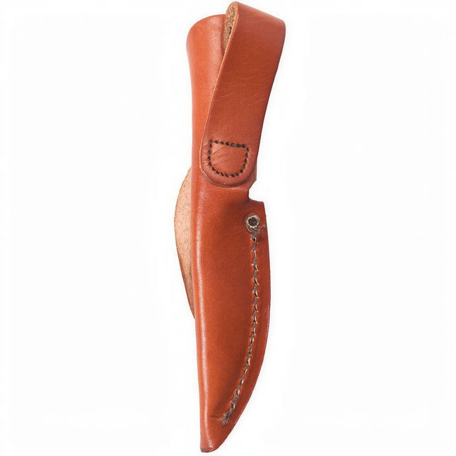 Buffalo Horn Mini FINN Hunter with Leather Sheath by Case®