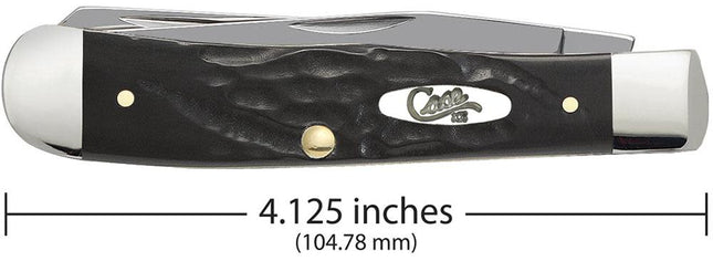 Case® Black Synthetic Trapper Pocket Knife (6254SS) by Case®
