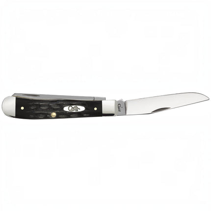 Case® Jigged Buffalo Horn Trapper – Tru-Sharp Stainless | CA65010