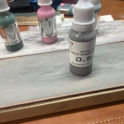 Creely Blades Gunny Grit Sharp Condition Diamond Stropping Lotion - 0.5 Micron by Creely Blades