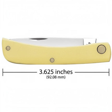 Case® | Yellow Synthetic Sod Buster® Jr Knife by caseknives