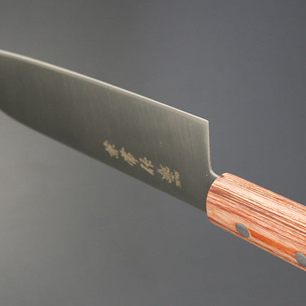 Kanetsune Santoku Knife KC 360 Japanese All Purpose Kitchen Knife With DSR 1K6 Stainless Steel Blade And Wood Handle by Kanetsune