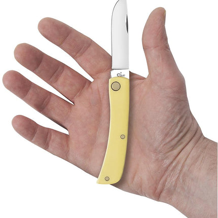 Case® | Yellow Synthetic Carbon Steel Sod Buster® Jr Knife by caseknives