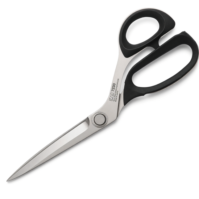Kai® 7230 9" Professional Shears – High-Carbon Hardened Steel, Slim-Line, Made in Japan