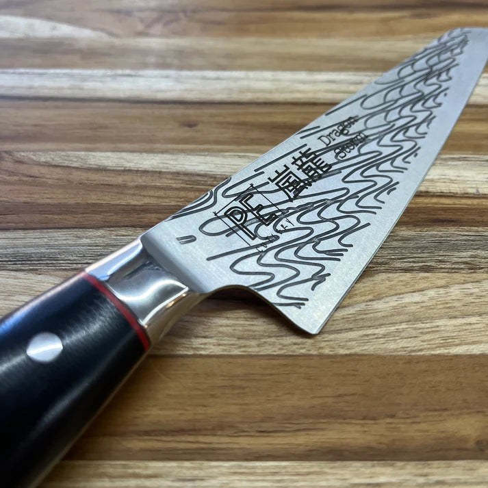Perfect Edge Cutlery Dragon Storm 6" Honesuki