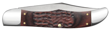 Case XX Jigged Dymalux® Rosewood Hunter with Leather Sheath CA189 by Case®
