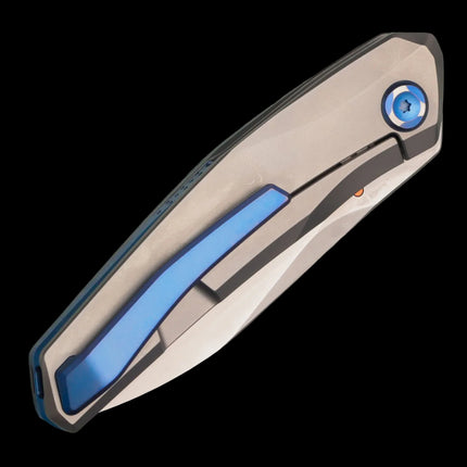 Poikilo Blade VK-Zen S1 Pearlescent Stonewashed Titanium by Poikilo Blades