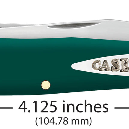 Case XX Spruce Green Smooth Synthetic Trapper Folding Knife CA64530 by Case®