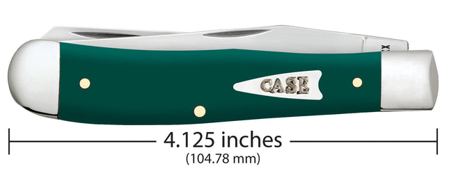 Case XX Spruce Green Smooth Synthetic Trapper Folding Knife CA64530 by Case®