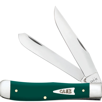 Case XX Spruce Green Smooth Synthetic Trapper Folding Knife CA64530 by Case®