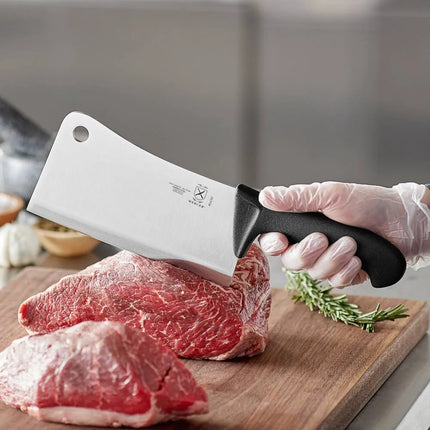 Mercer BPX 7 Inch Kitchen Cleaver Knife - MCR14707 by Mercer Knives