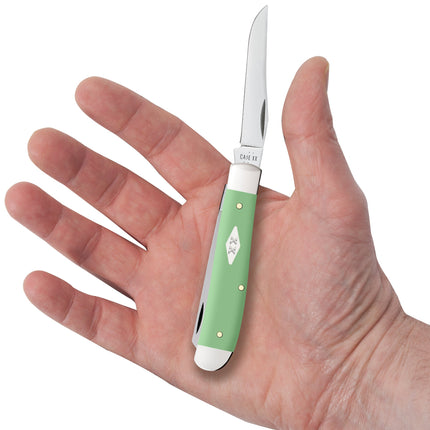 Case CA63831 - Smooth Mint Green Synthetic Mini Trapper