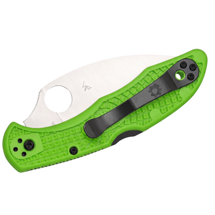 SALT 2--LIGHTWEIGHT GREEN HANDLE/WHARNCLIFFE BLADE/LC200N/SPYDEREDGE