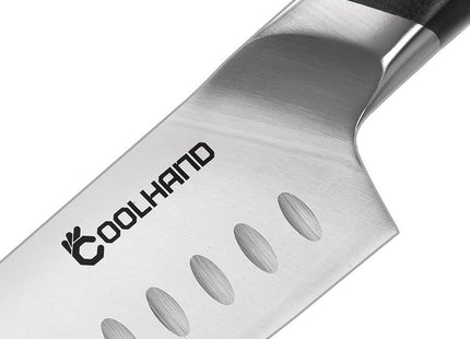 Santoku G-10 Handle (7") by CoolHand