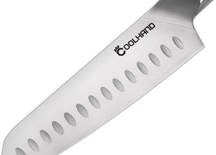Santoku G-10 Handle (7") by CoolHand