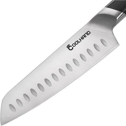 Santoku G-10 Handle (7") by CoolHand