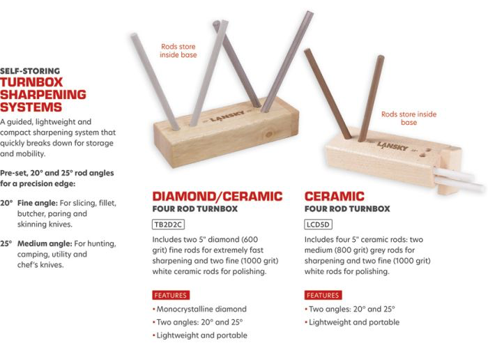Lansky Ceramic Turn Box Sharpening System