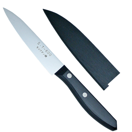 KC 071 ST 600 Fruits Knife 103mm Compact Carry Friendly Precision for Citrus Segments and Delicate Fruit Sculptures by Kanetsune