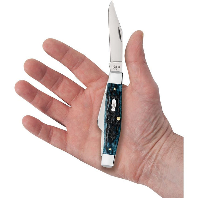Case XX Stockman Pocket Knife (51851, Mediterranean Blue Bone) by Case®