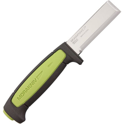 Mora Chisel Knife 12250 Carbon Steel Square Tip For Carpenters by Mora