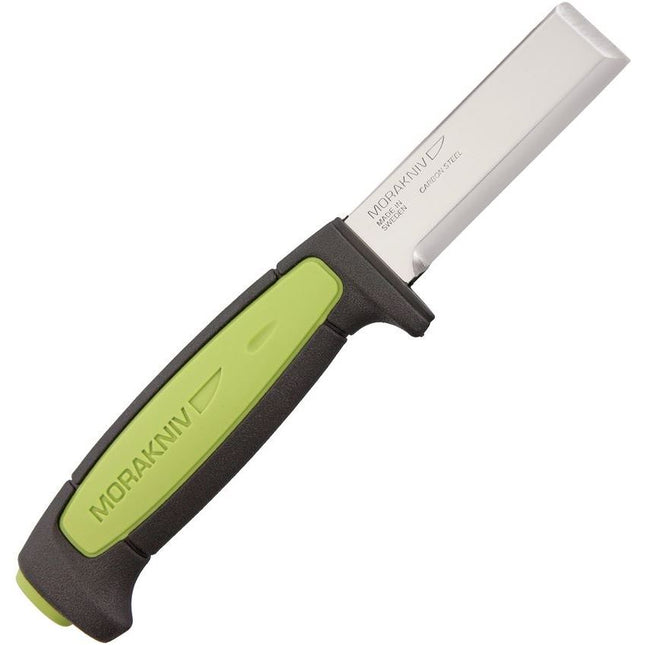 Mora Chisel Knife 12250 Carbon Steel Square Tip For Carpenters by Mora