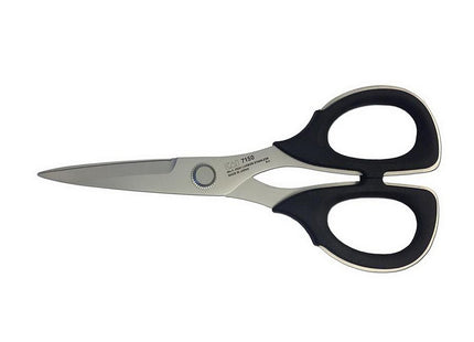 Kai 7150 6 Inch Professional Scissors High Carbon Stainless Steel With Elastomer Soft Plastic Handles by Kai