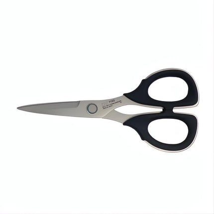 Kai 7150 6 Inch Professional Scissors High Carbon Stainless Steel With Elastomer Soft Plastic Handles by Kai