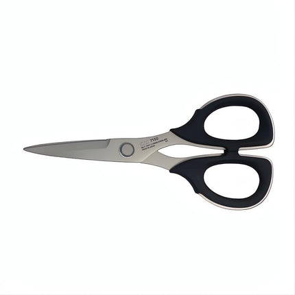 Kai 7150 6 Inch Professional Scissors High Carbon Stainless Steel With Elastomer Soft Plastic Handles by Kai
