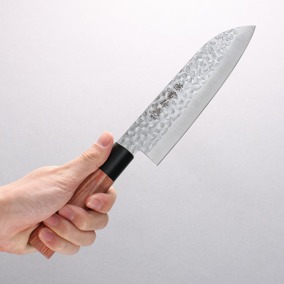 Kanetsune Hammered Santoku 165mm