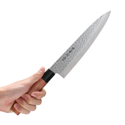 KC957 Gyutou High Carbon 8.5” Chef Knife With Wood Handle From Kanetsune Seki Japan by Kanetsune
