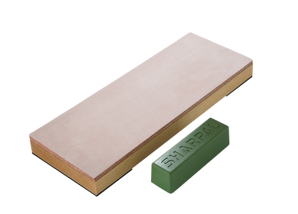 Leather Honing Strop with Compound 8" x 3" - Sharpal Inc. by Sharpal
