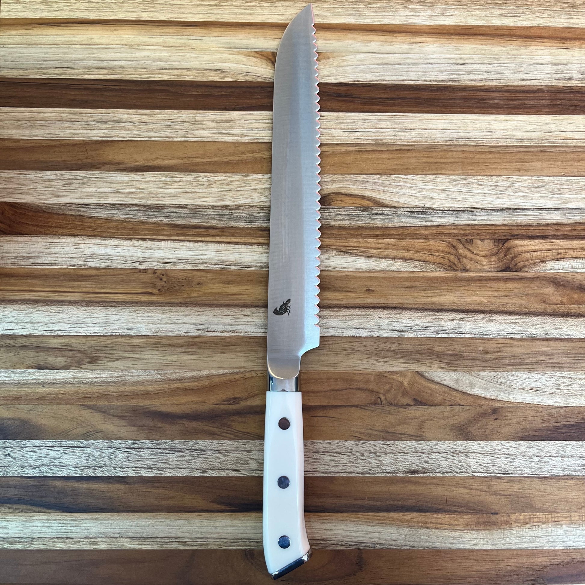 Perfect Edge Cutlery Shiro Hane 9" Bread Knife by PERFECT EDGE SHARPENING SYSTEMS INC.