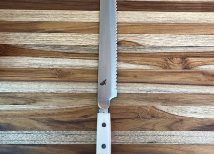Perfect Edge Cutlery Shiro Hane 9" Bread Knife by PERFECT EDGE SHARPENING SYSTEMS INC.