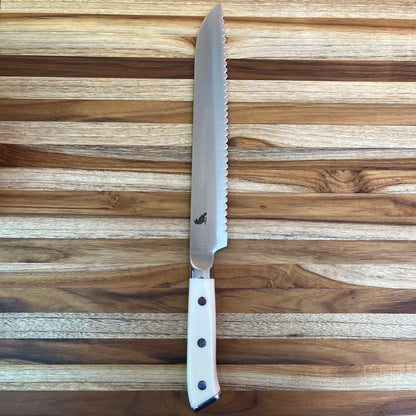 Perfect Edge Cutlery Shiro Hane 9" Bread Knife by PERFECT EDGE SHARPENING SYSTEMS INC.