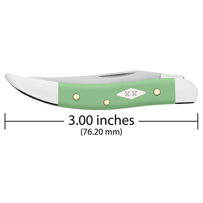 Case® | Smooth Mint Green Synthetic Small Texas Toothpick by caseknives