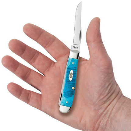 Case CA53066 - Sawcut Jig Caribbean Blue Bone Mini Trapper