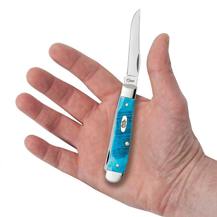 Case CA53066 - Sawcut Jig Caribbean Blue Bone Mini Trapper
