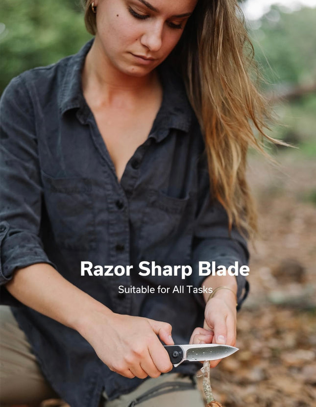 CIVIVI Elementum Liner Lock Knife Black G-10 (2.9" Satin D2) C907A by Civivi