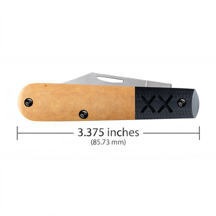 Case XX Crossroads XR Barlow Folding Knife (CPM S35VN, Tan Richlite) by Case®