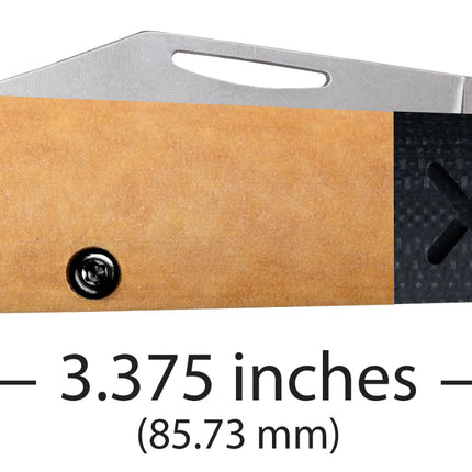 Case XX Crossroads XR Barlow Folding Knife (CPM S35VN, Tan Richlite) by Case®