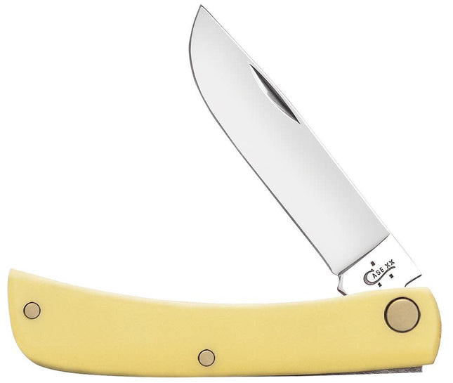 Case® | Yellow Synthetic Carbon Steel Sod Buster® Jr Knife by caseknives