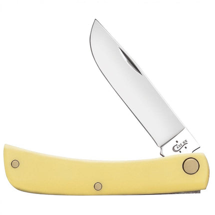 Case® | Yellow Synthetic Carbon Steel Sod Buster® Jr Knife by caseknives