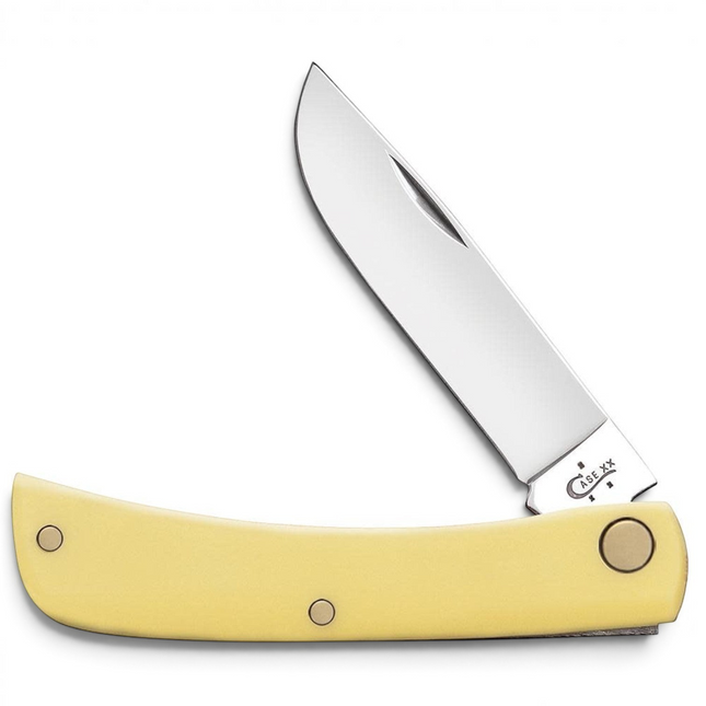 Case® | Yellow Synthetic Carbon Steel Sod Buster® Jr Knife by caseknives