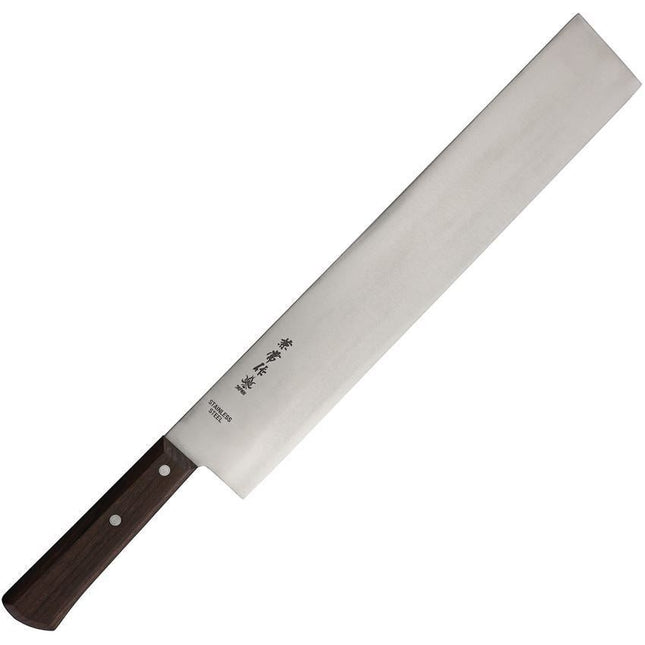 Kanetsune KC095 Watermelon Knife 20 Inch 420J2 Stainless Blade With Rosewood Handle Made In Japan by Kanetsune