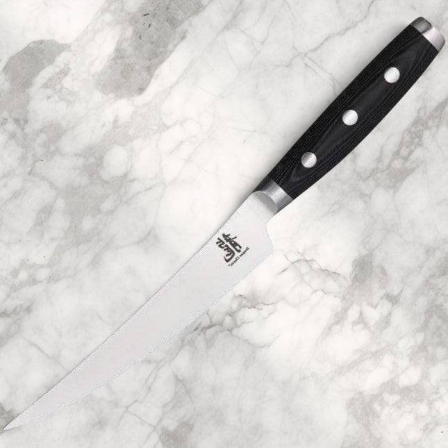 Perfect Edge Cutlery Dragon Classic Fillet Knife 6" – CTS-BD1 Steel, Black Micarta Handle