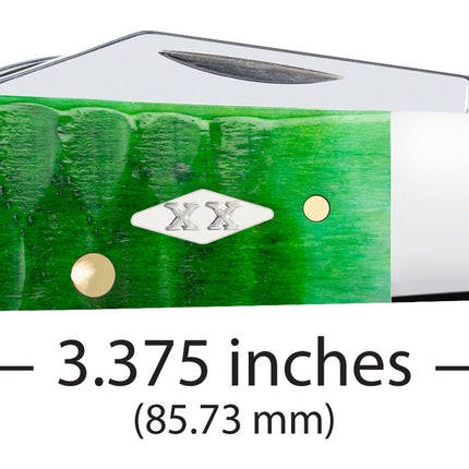 Case® | Gator Jigged Bright Green Bone Barlow by caseknives