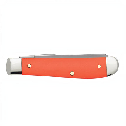 Case® Smooth Orange Synthetic Mini Trapper Pocket Knife