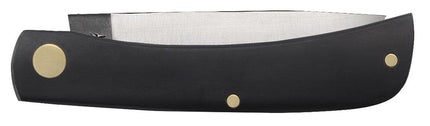 Case Sodbuster Jr Folding Pocket Knife - Compact 3.625-Inch Closed Length With Black Synthetic Handle by Case®