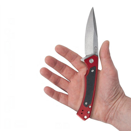Case Marilla Red Anodized Aluminum G-10 Folding Knife by Case®